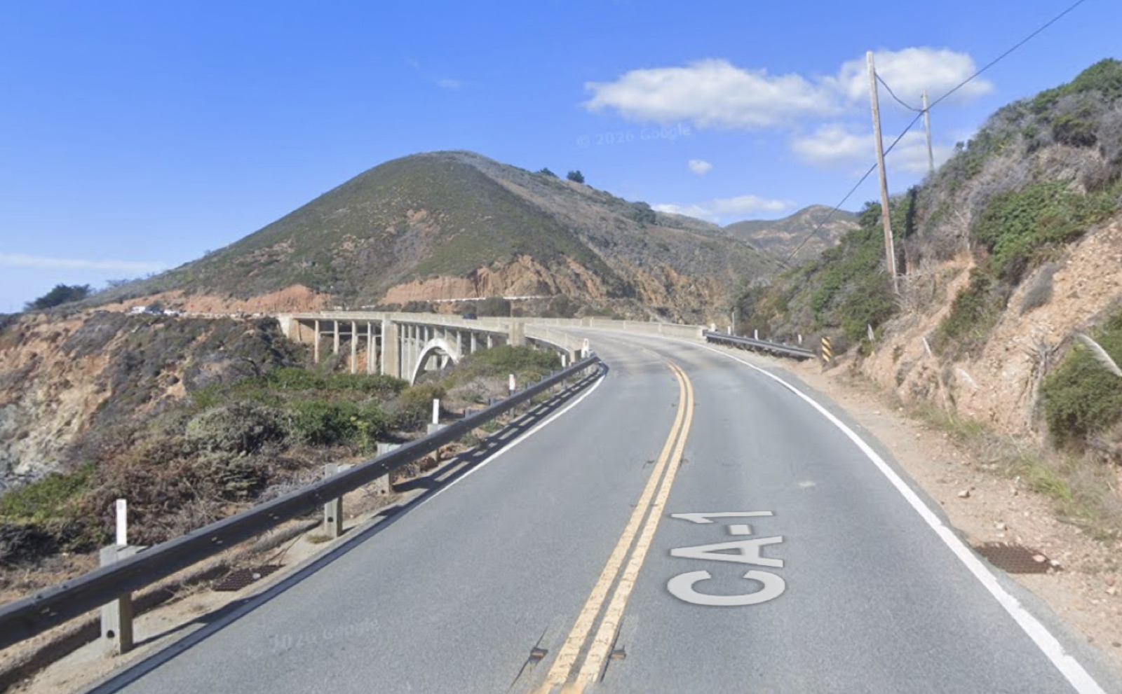 Bixby Creek Bridge on Highway 1, Big Sur