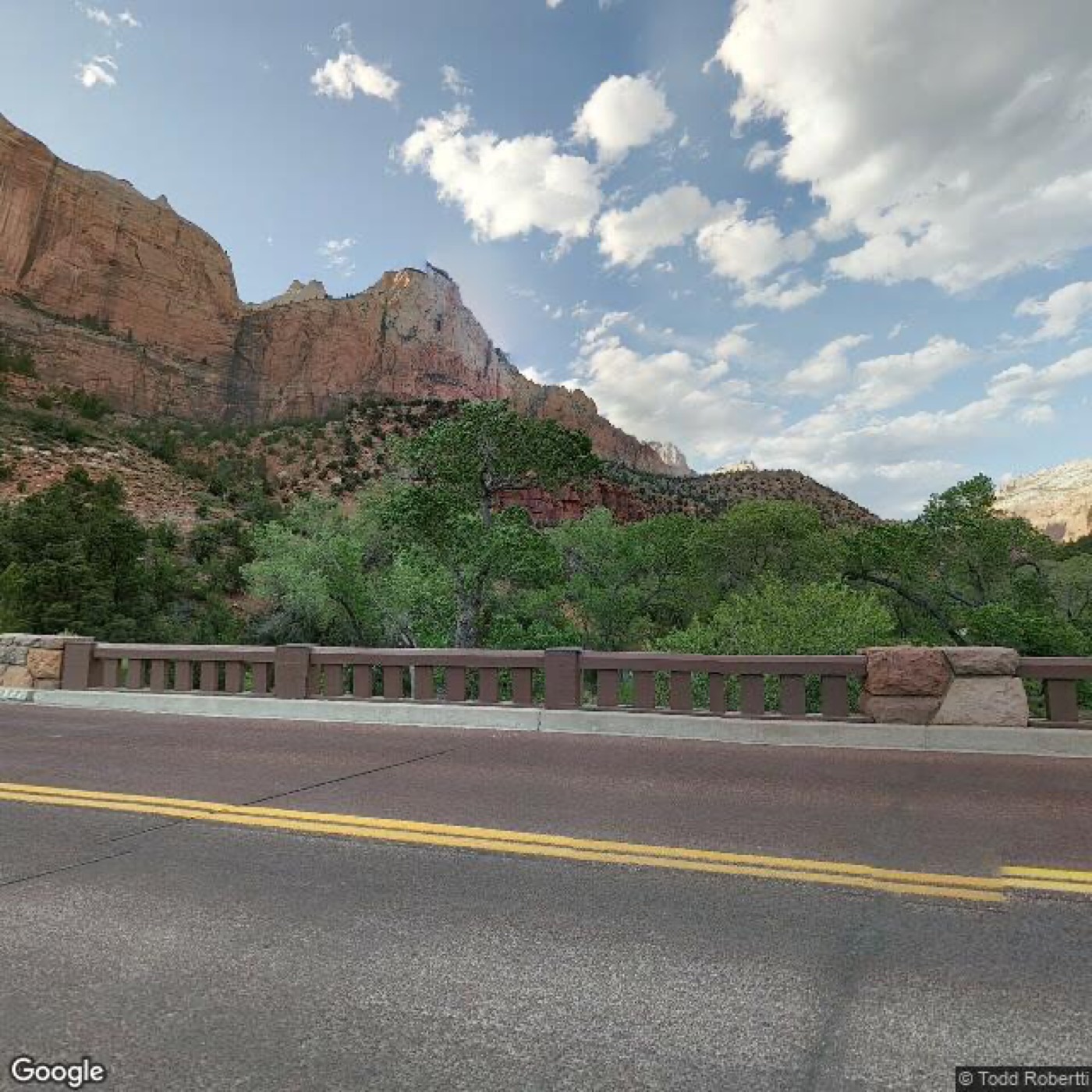Canyon Junction Bridge over the Virgin River, Zion National Park